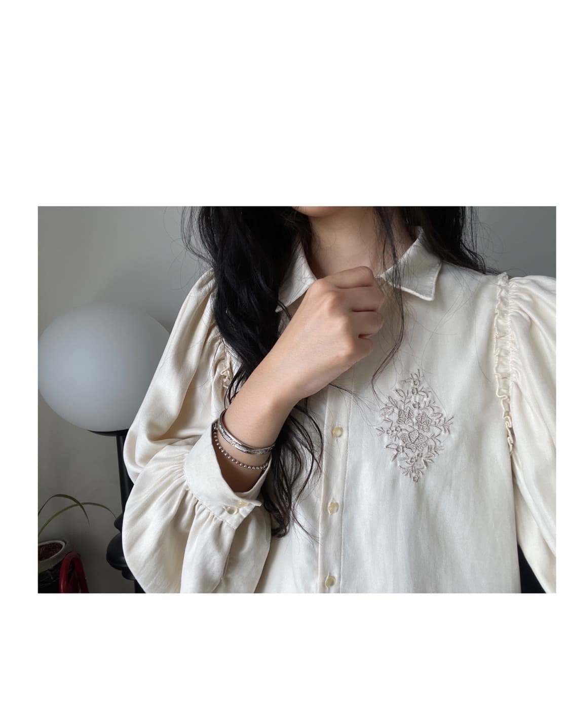 puff sleeve blouse 상품이미지2