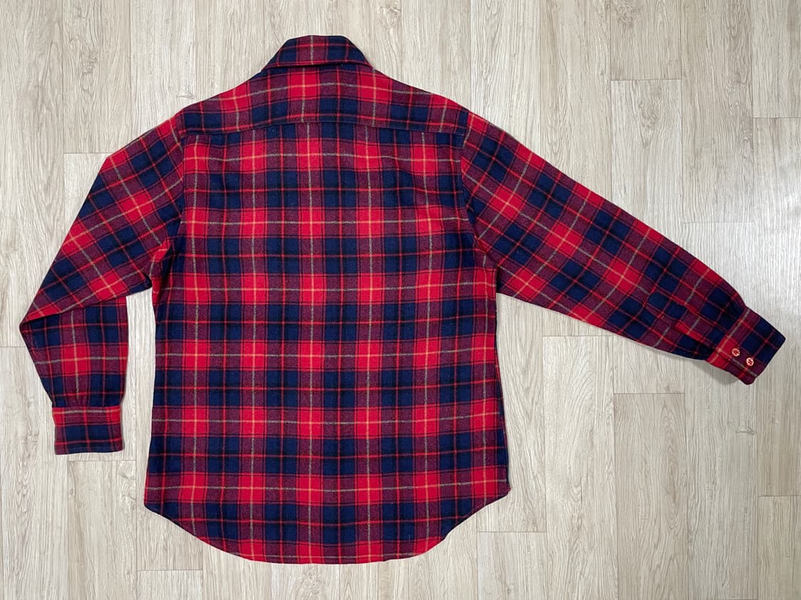 105) 80's JC페니 체크 울 워크셔츠(RRL&LVC&폴로) 상품이미지2