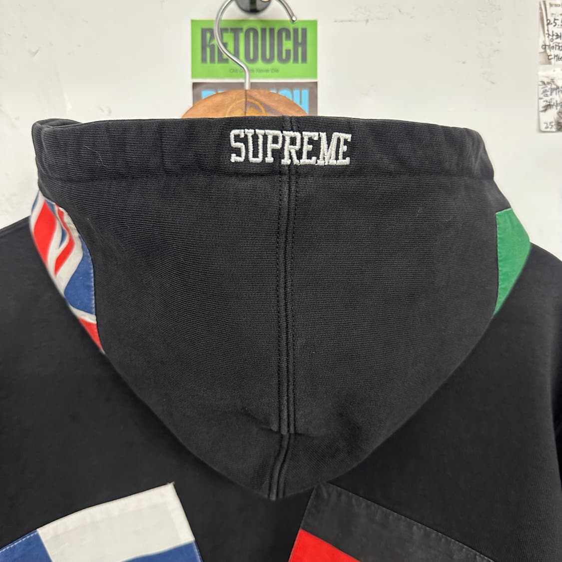 2013FW 슈프림 만국기 후드 상품이미지10