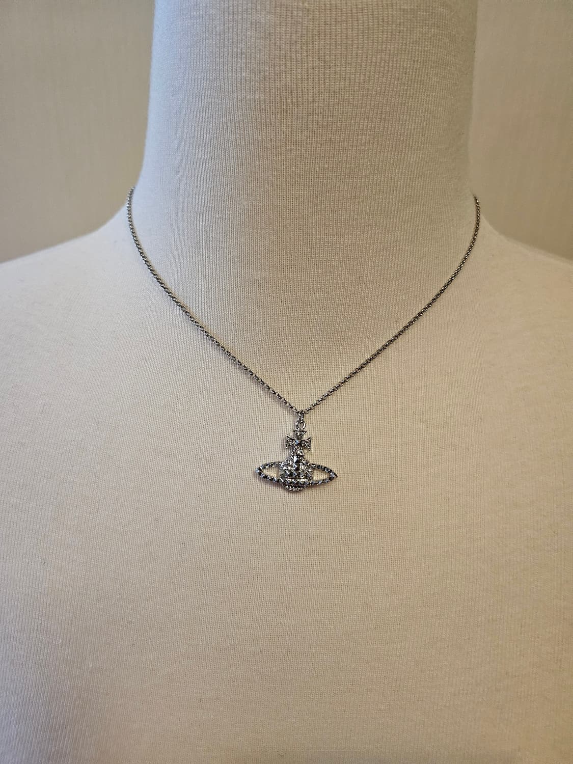 비비안웨스트우드 업사이클링 은장 목걸이 상품이미지5