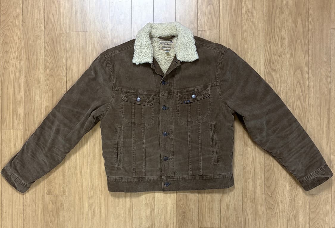 폴로 / 코듀로이 쉐르파 트러커 자켓 / M 상품이미지1