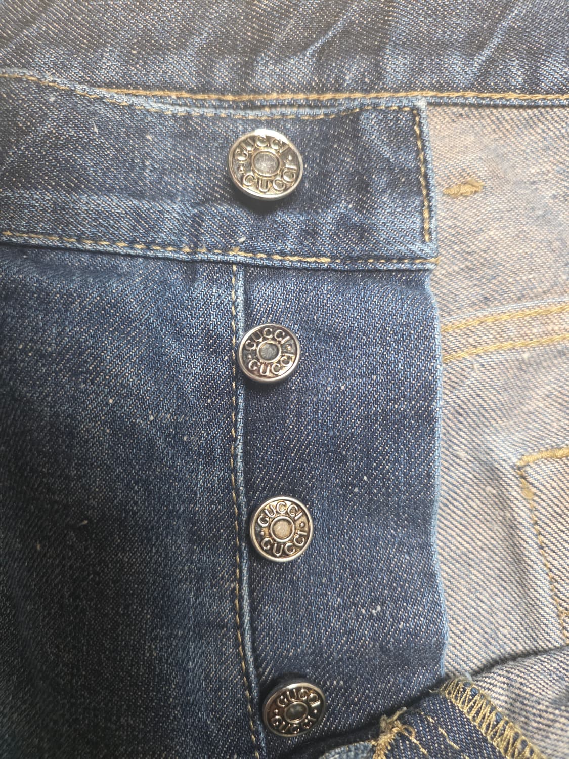 구찌 청바지 데님팬츠 50-허리 47.5, 총장 99.5 상품이미지4