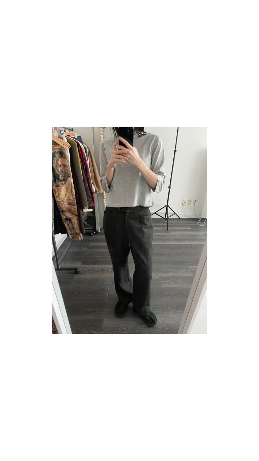 votre nom... herringbone wool slacks 상품이미지1
