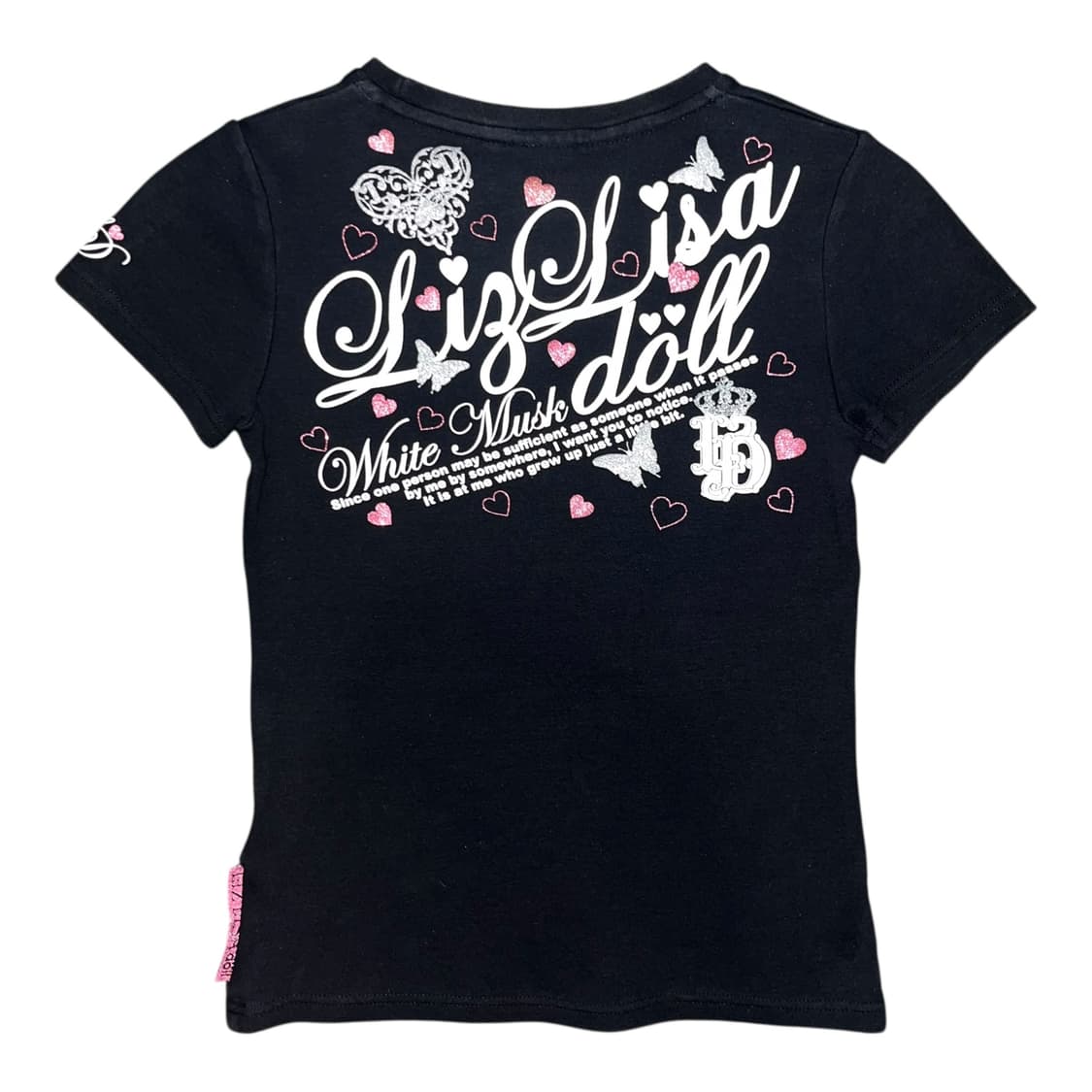 LIZ LISA doll 리즈리사돌 프린팅 반팔티 키치펑크갸루y2k 상품이미지4