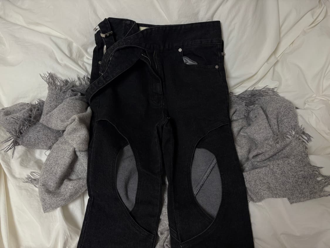 앤더슨벨 포 우먼 부츠컷 데님팬츠 25 상품이미지2