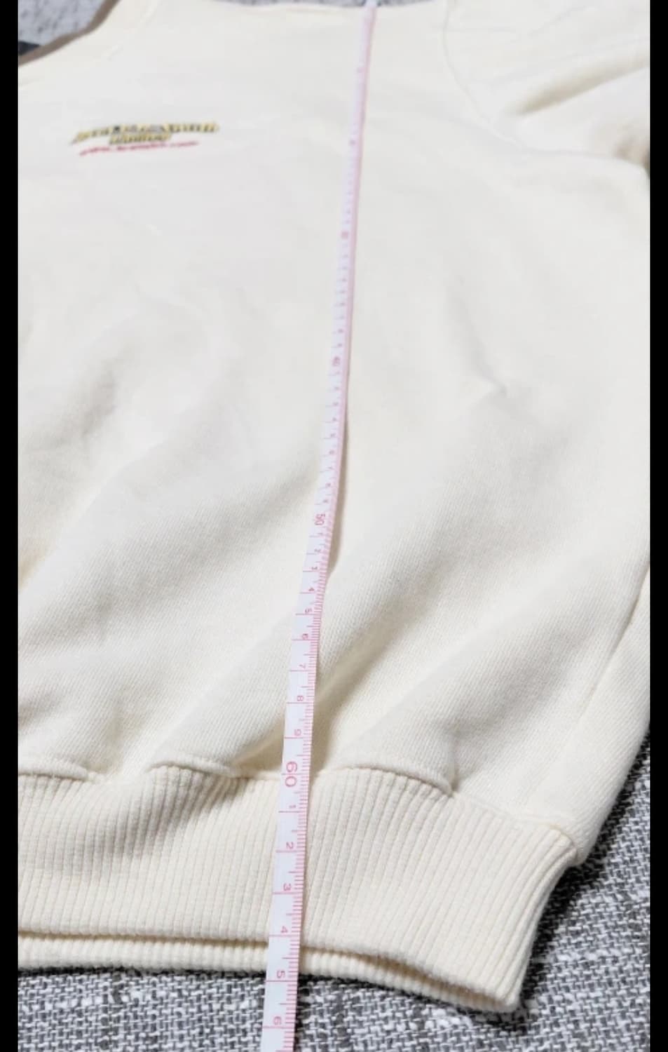 Antigua 기모 맨투맨 티셔츠 XL 아이보리 상품이미지7