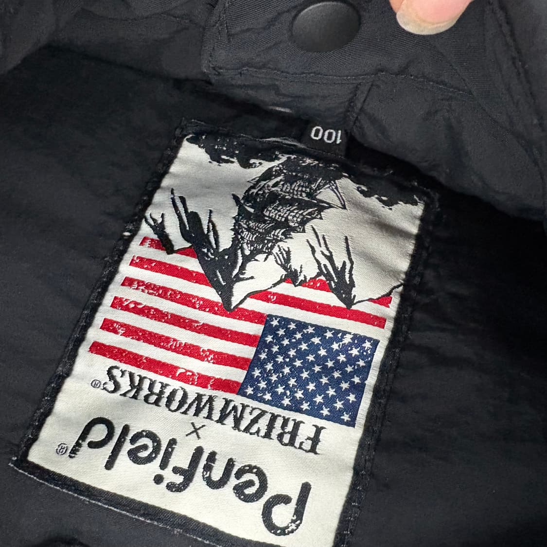 (100)펜필드 x 프리즘웍스 포플린덕다운셔츠자켓 상품이미지4