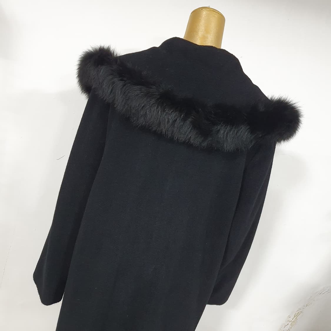 빈티지 숄 카라 케이프 울 코트 토끼털 / 모리걸 달천깔 페어리 상품이미지6