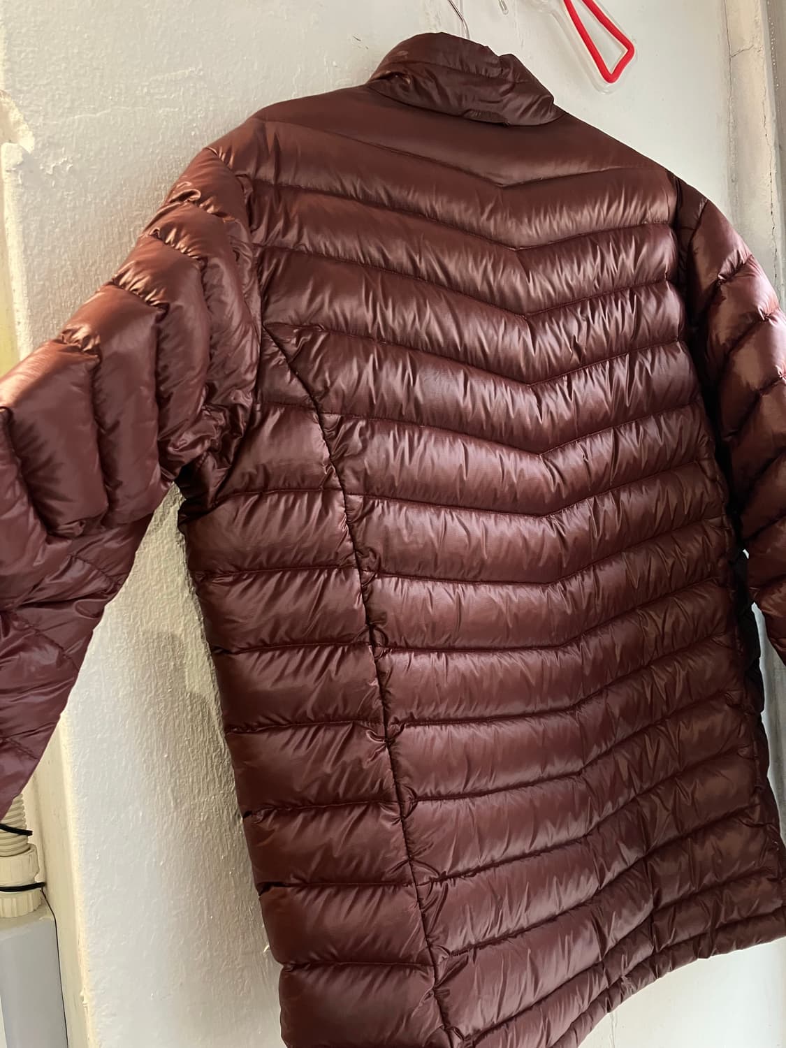 몽벨 경량 패딩 XL 다크 헤나 상품이미지7