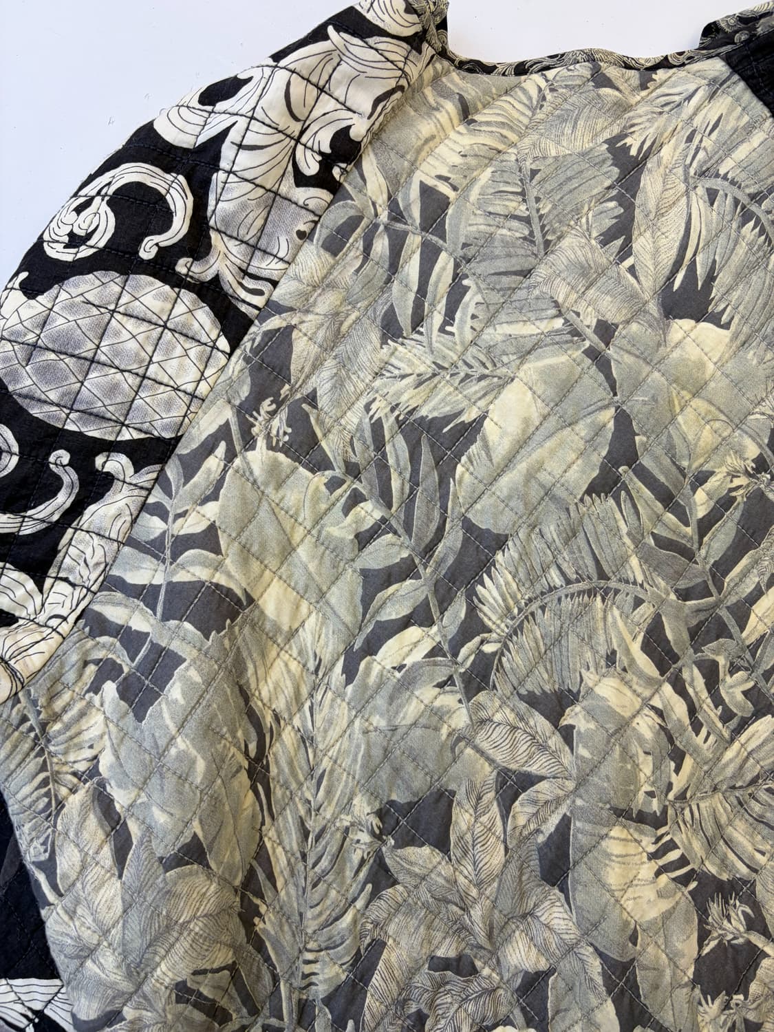 빈티지 팜트리 정글 퀼티드 자켓 상품이미지5