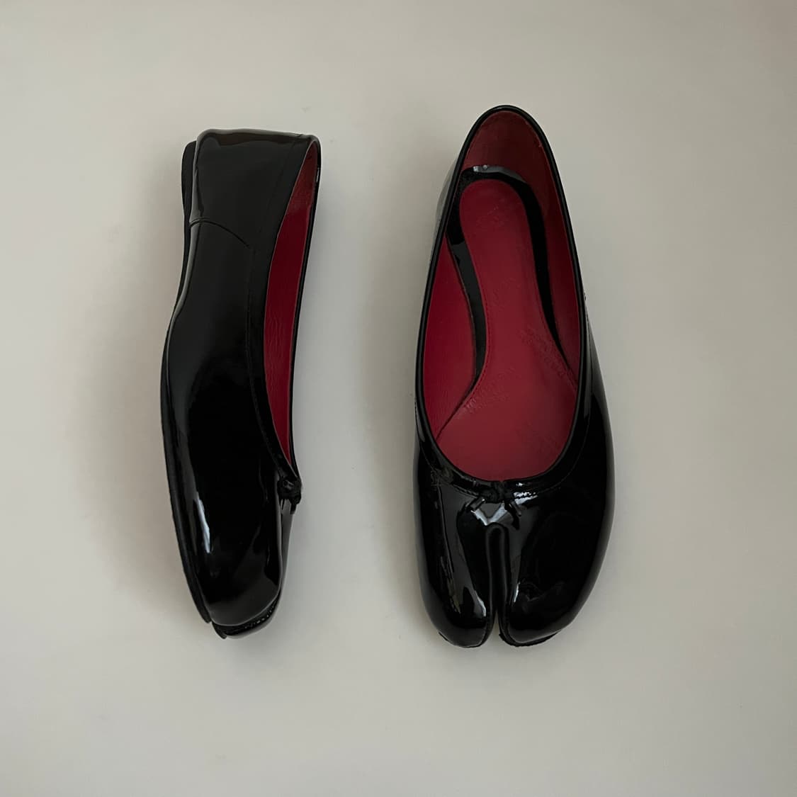 마르지엘라 타비 플랫 patent leather 상품이미지5