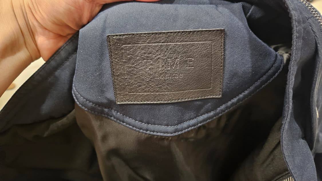 [105(100~슬림105)] 타임옴므 네이비 자켓 상품이미지3