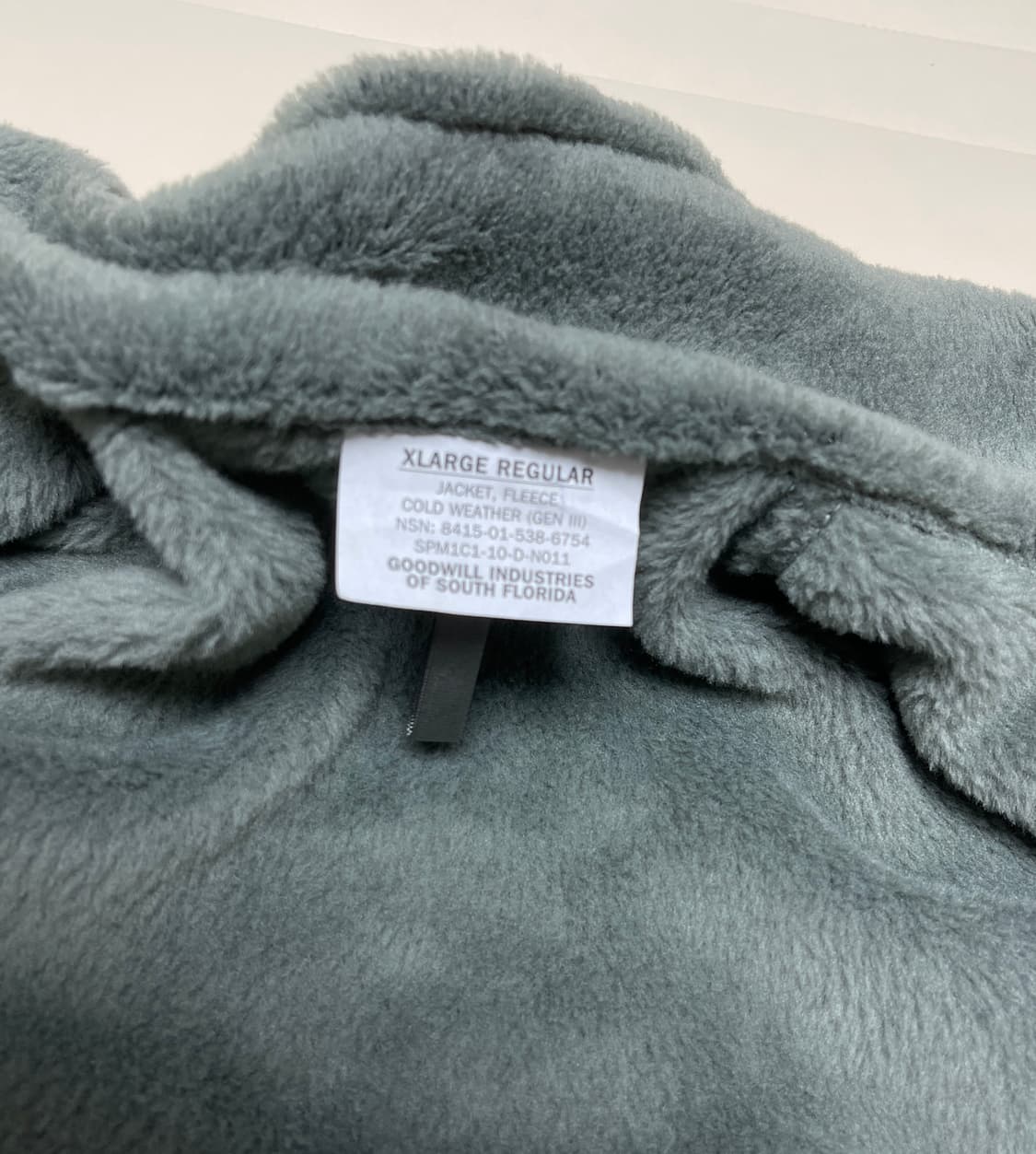 미군 GEN III ECWCS 레벨 3 폴라텍 플리스 자켓 상품이미지3