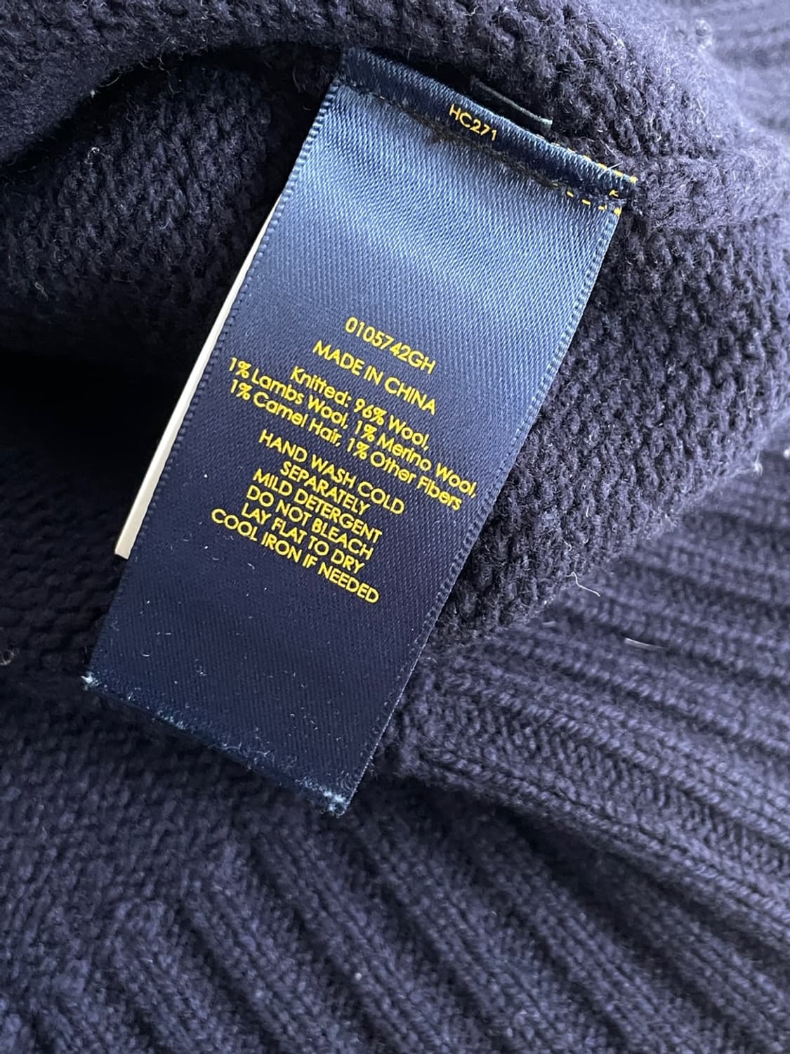 폴로 랄프로렌 성조기 베어 니트  상품이미지7