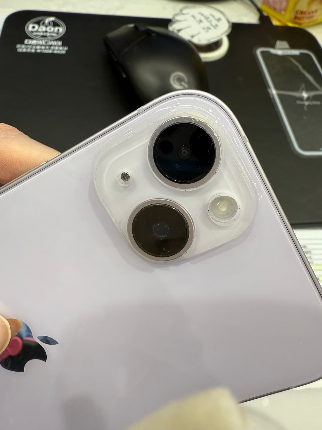 아이폰 14플러스 퍼플 단품 256G 배터리성능 83% 상품이미지3