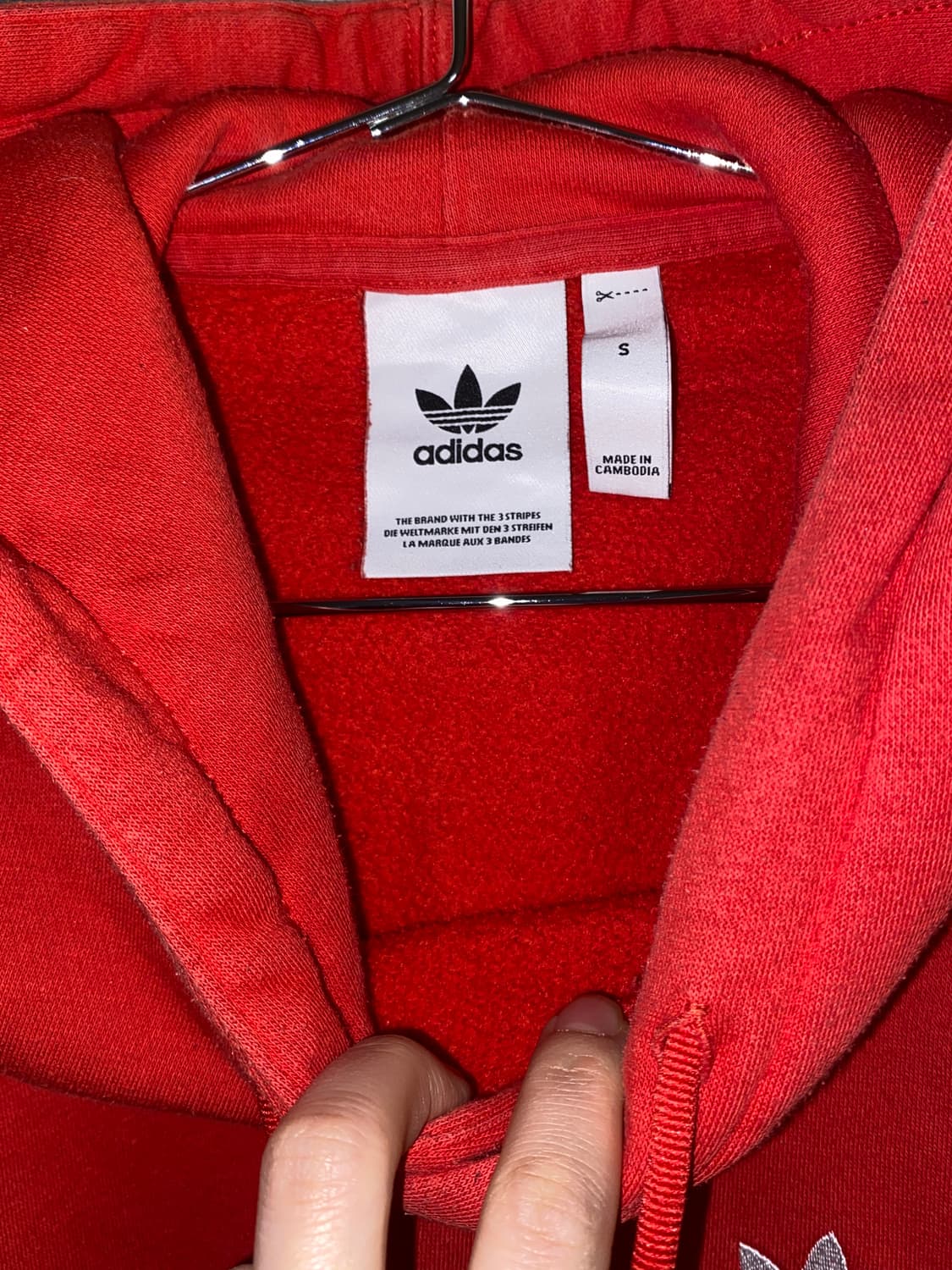 아디다스 크롭 후드 상품이미지2