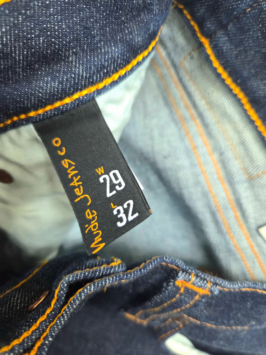 NudieJean LONG JOHN TWILL RINSED 29 상품이미지3