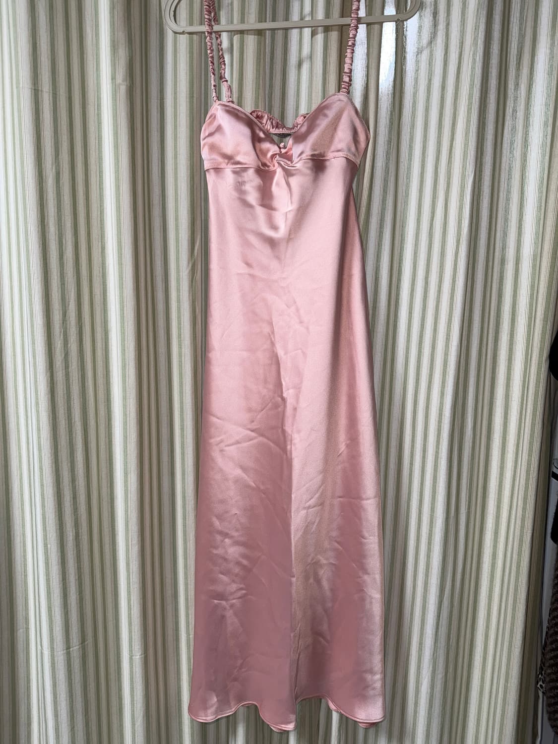 ZARA 자란 새틴 롱 원피스 상품이미지2