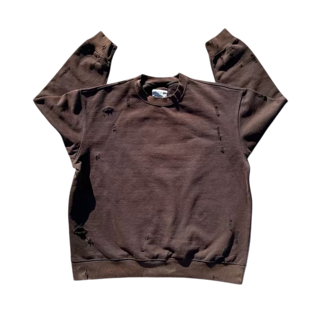 빈티지 디스트레스드 데미지 맨투맨  상품이미지1