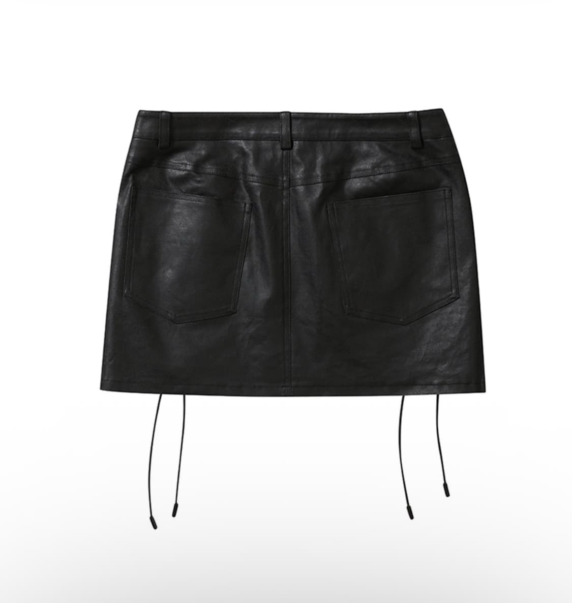 LEEY YEEL 레더 가죽 미니 스커트 M 상품이미지2