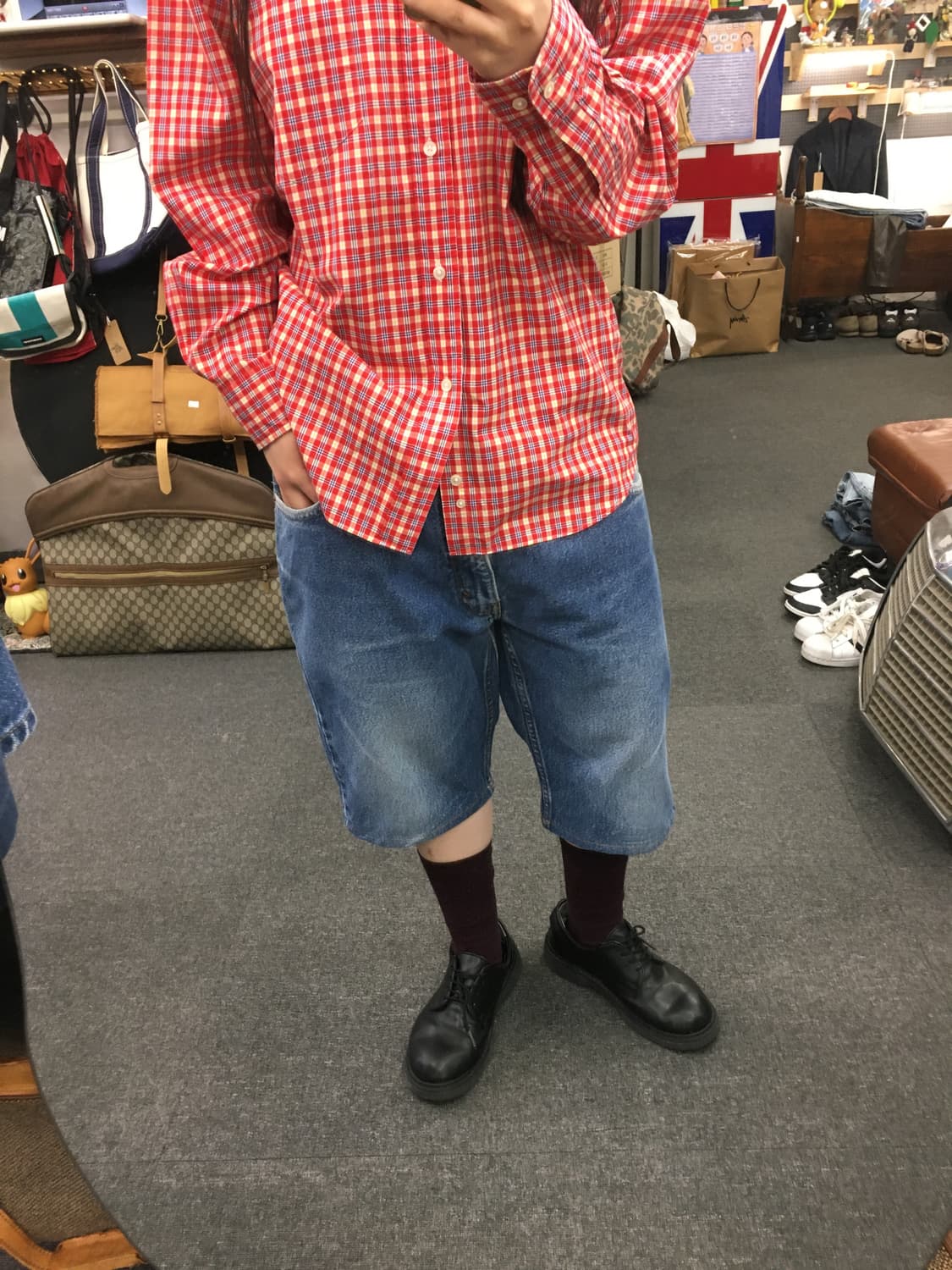 Levis 리바이스505 데님 쇼츠 상품이미지3