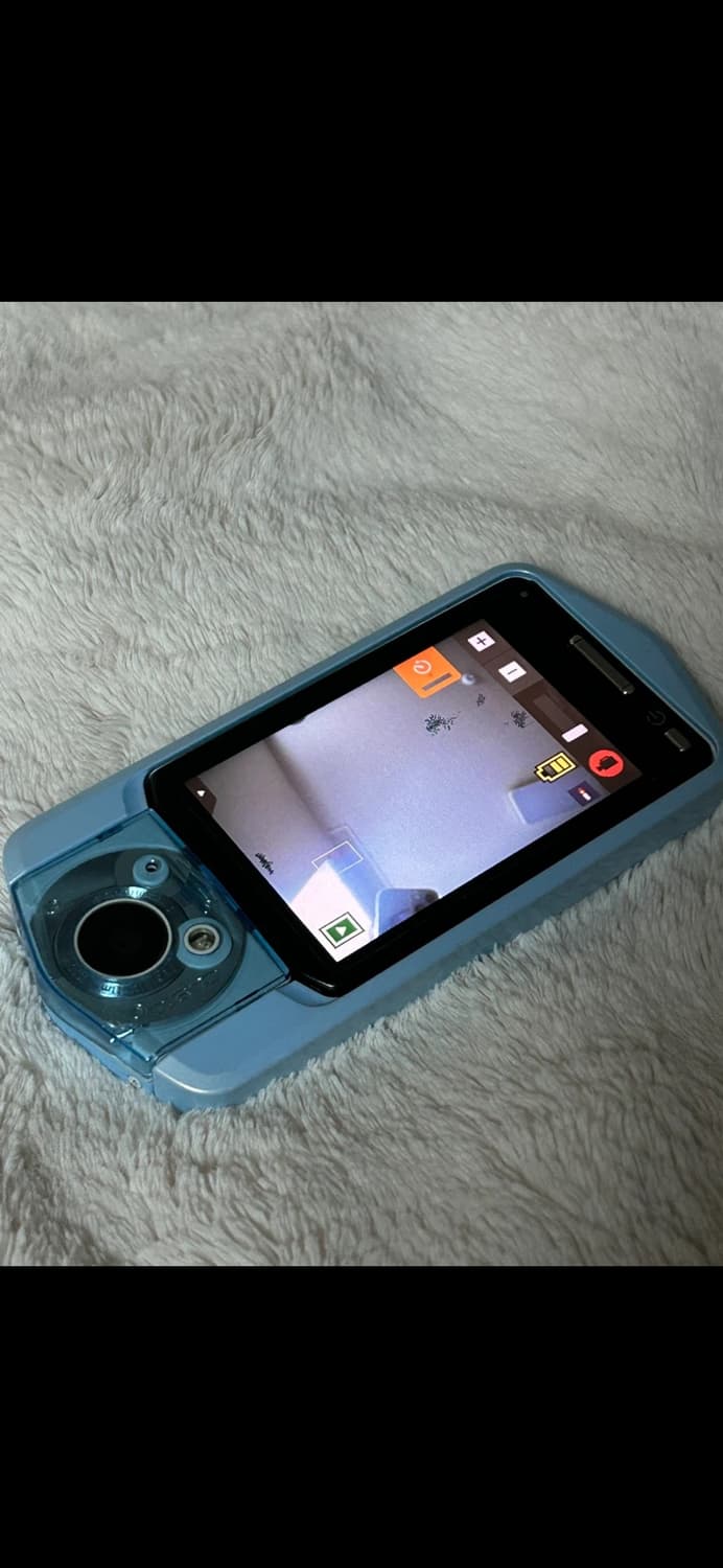 카시오 EX-tr 레트로 디카 블루 (희귀 디카 기종) 셀카용/셀피용 상품이미지3