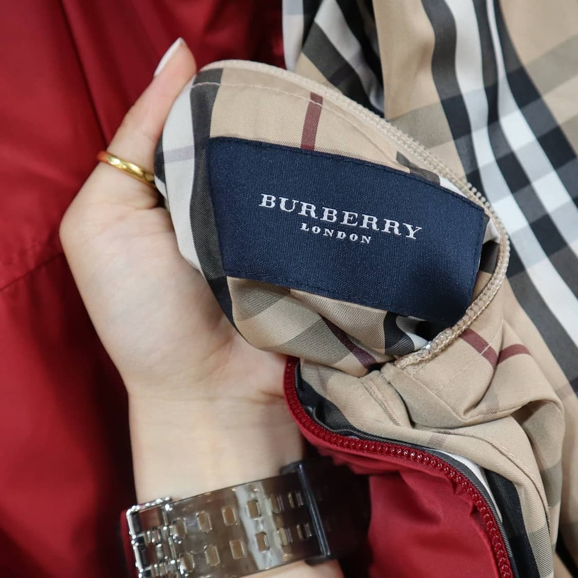 버버리런던 리버시블 자켓 상품이미지10