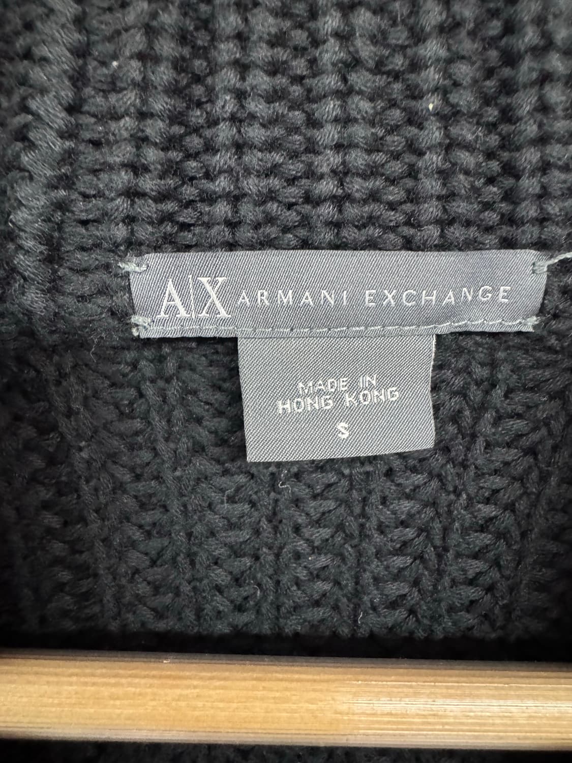 아르마니 익스체인지 니트집업 상품이미지3