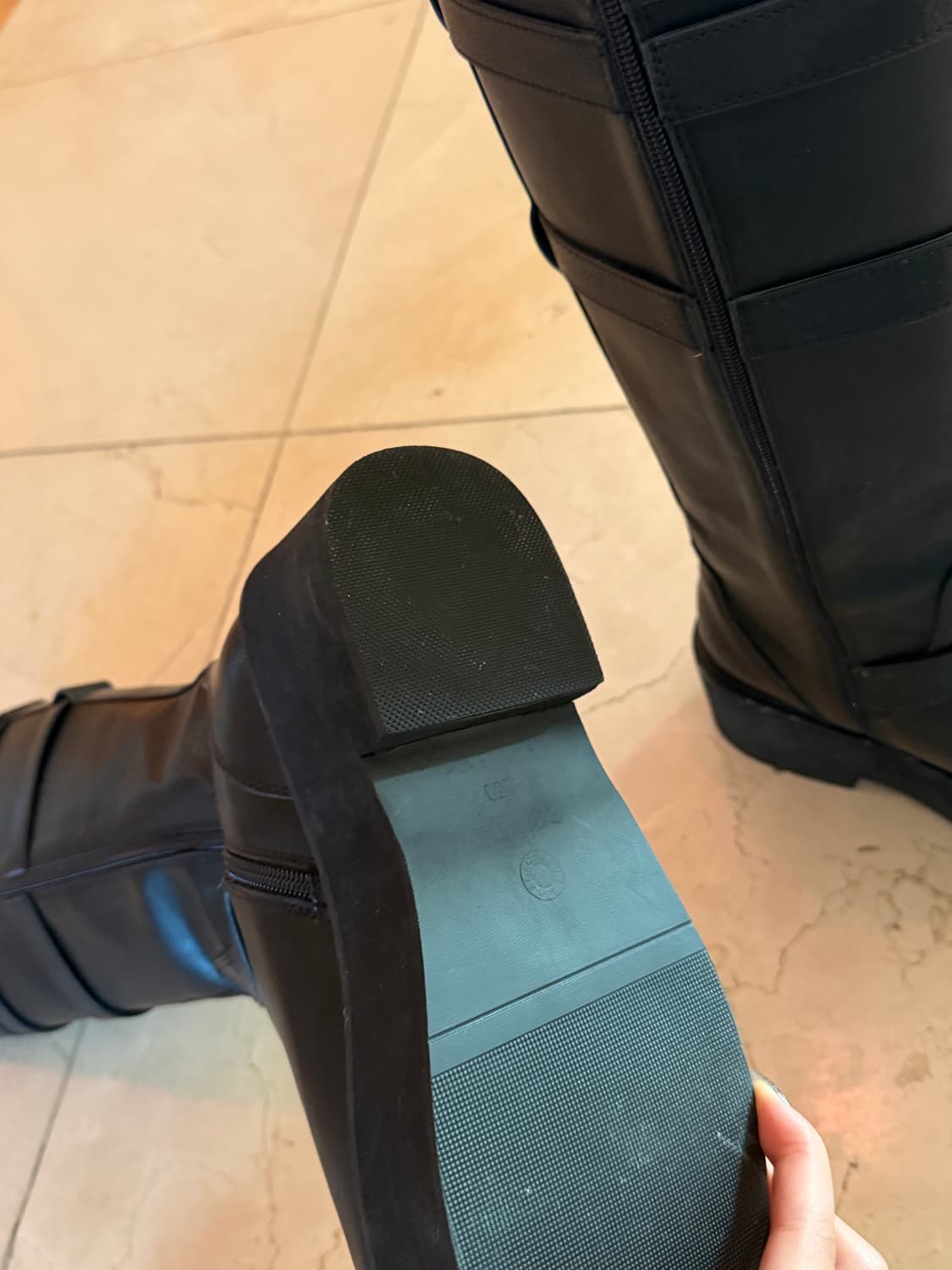 새상품) 애즈온 마야 롱부츠 250 상품이미지3