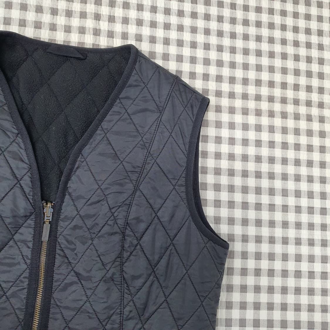 바버 퀼팅 기모 베스트 조끼 남자95 상품이미지3