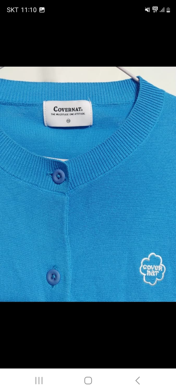 커버낫 우먼 클로버 하트 가디건 상품이미지3