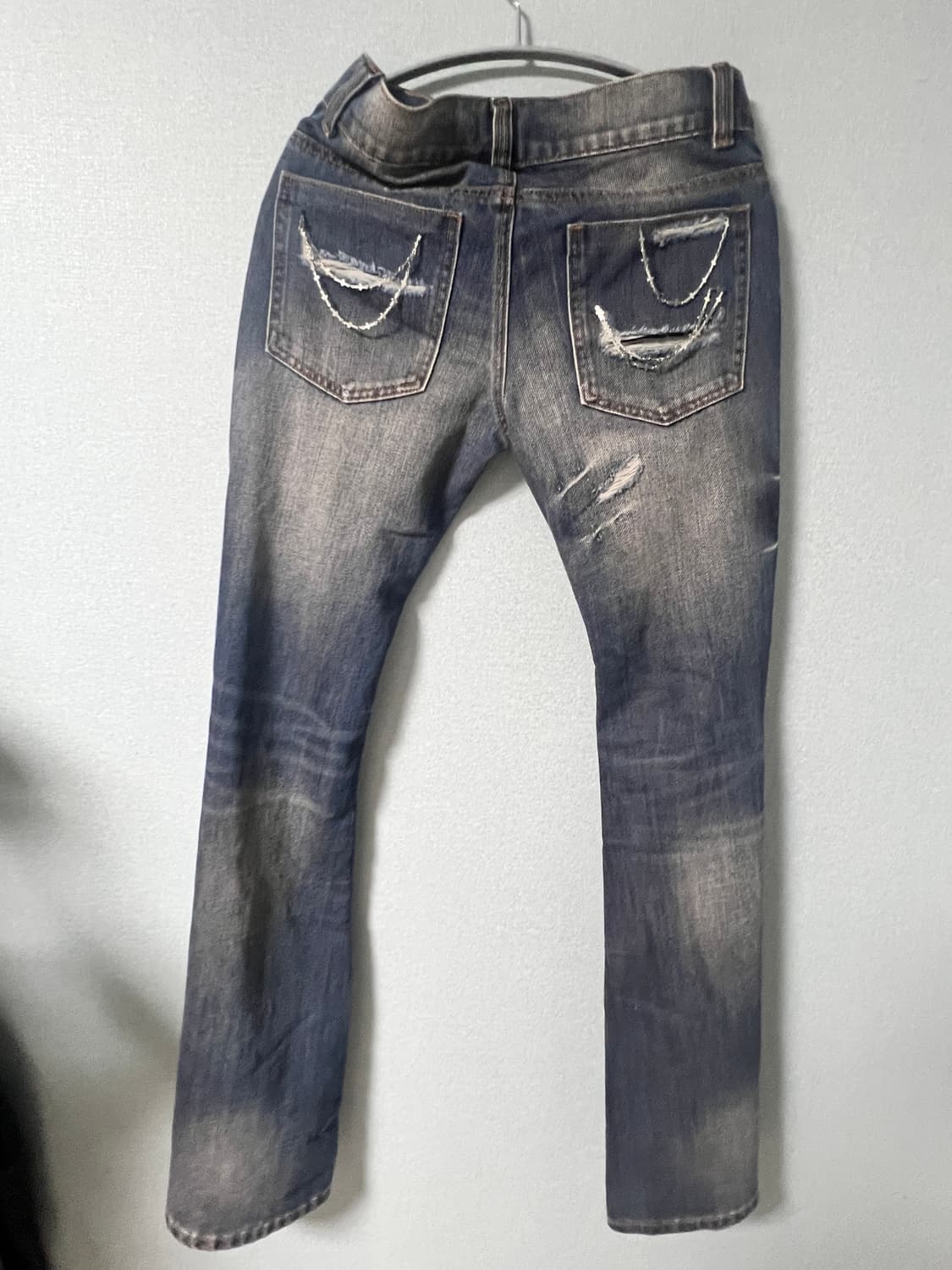 Jaded London Cross Chain Blue Drift Boot 상품이미지3