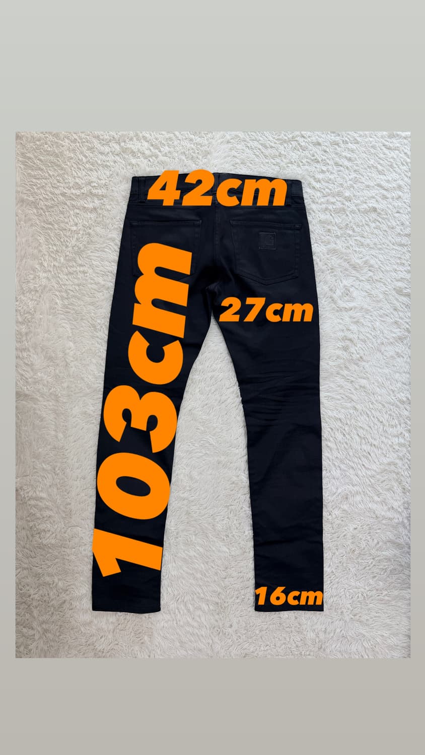 칼하트 레벨 팬츠 블랙 30x32 상품이미지2