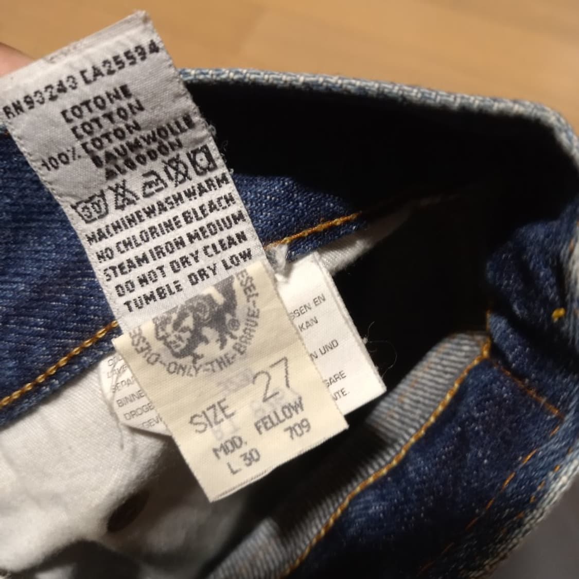 27 28인치 디젤 빈티지 클래식 데님 상품이미지7