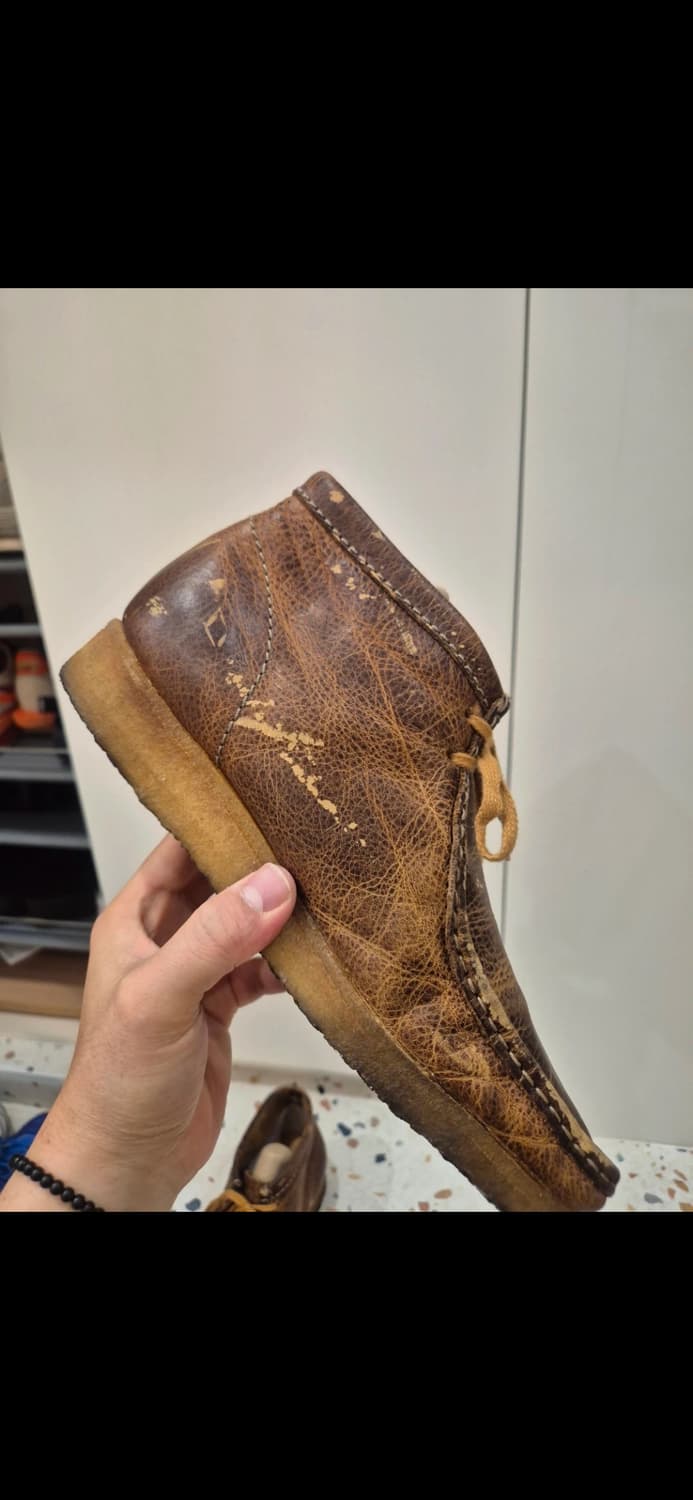 클락스 왈라비 빈티지 가죽270 상품이미지3