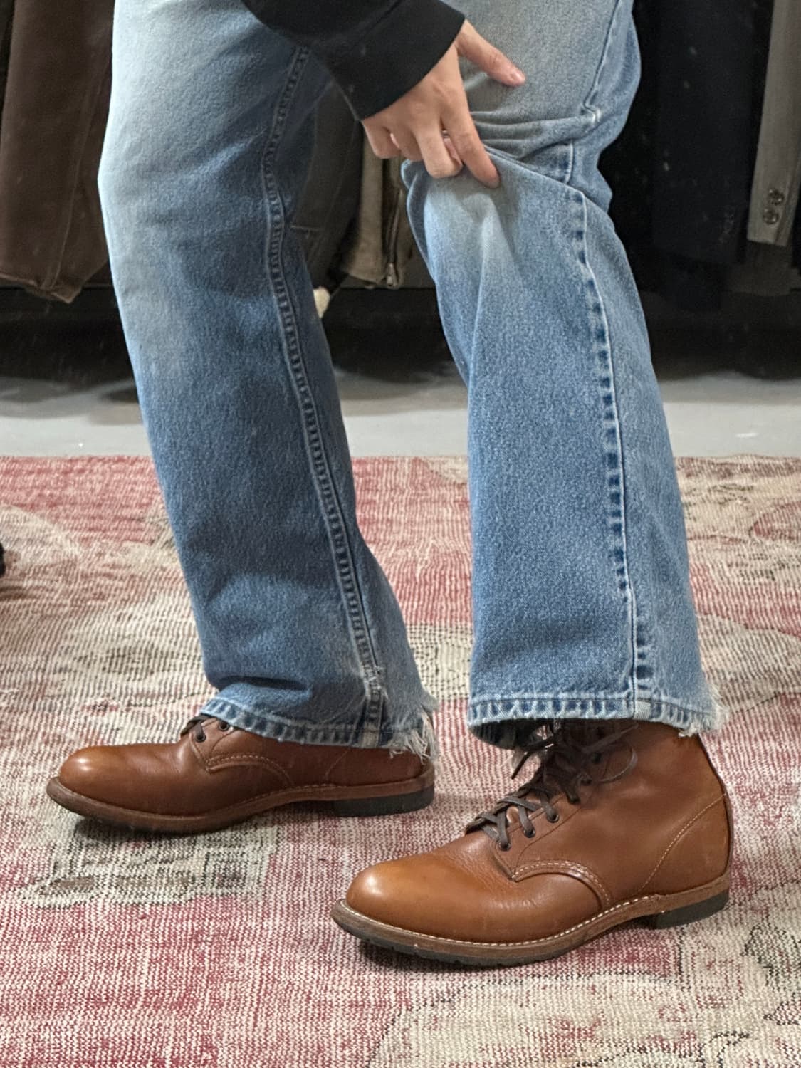 OG USA Made 레드윙 9016 벡맨 시가 구버전 상품이미지2