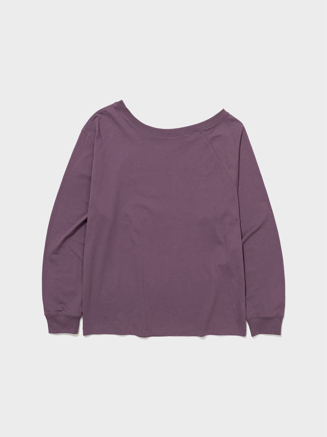 Off-Shoulder Jersey Tee (Violet) 상품이미지6
