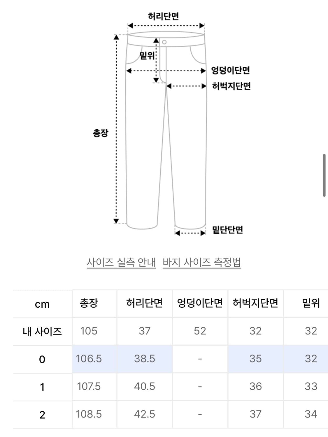 (0, 새상품) 노운 밸런스드 데님 팬츠 라이트 블루 상품이미지2