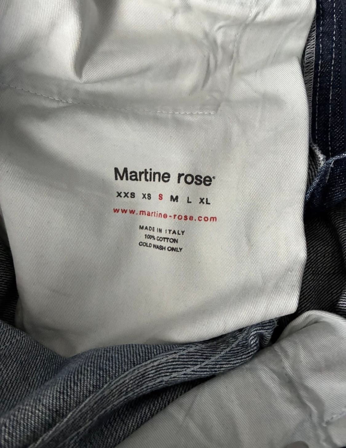 마틴로즈 ss23 부츠컷데님 상품이미지5