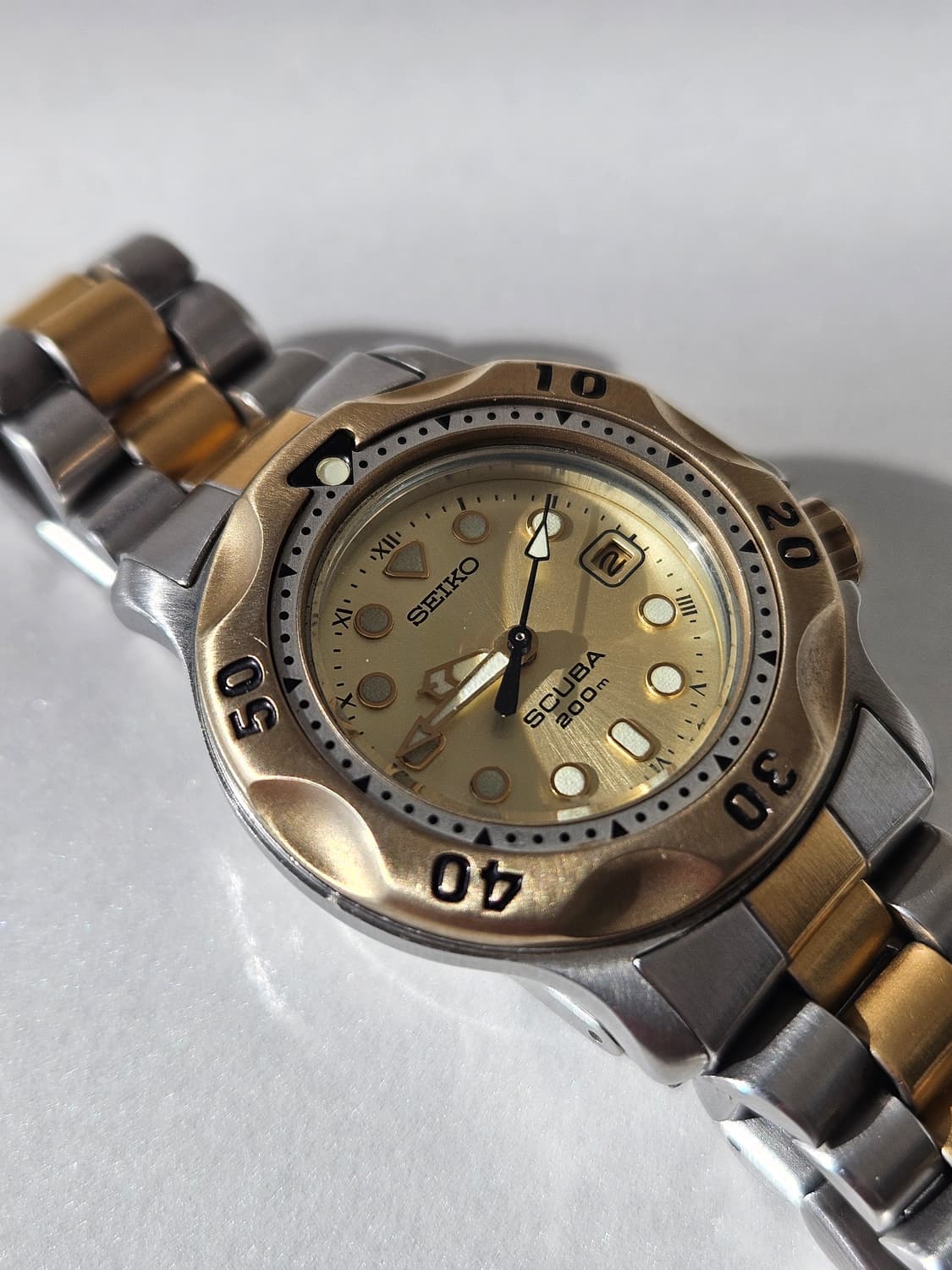 빈티지 세이코 금장 스쿠바 상품이미지1