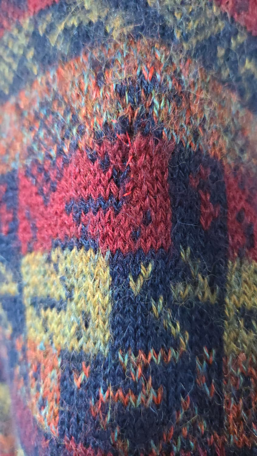 (착샷) 와리 wari 알파카 페어아일 니트 베스트 상품이미지10