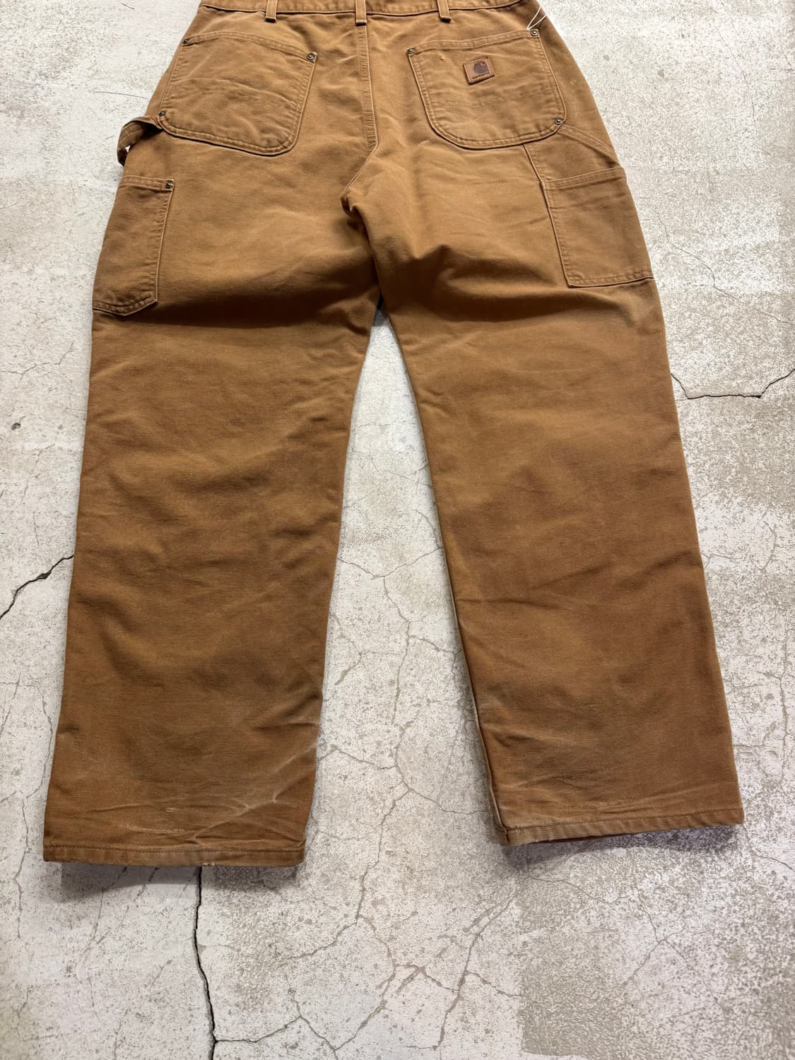 칼하트 B136 BRN 더블니 워크팬츠 상품이미지6