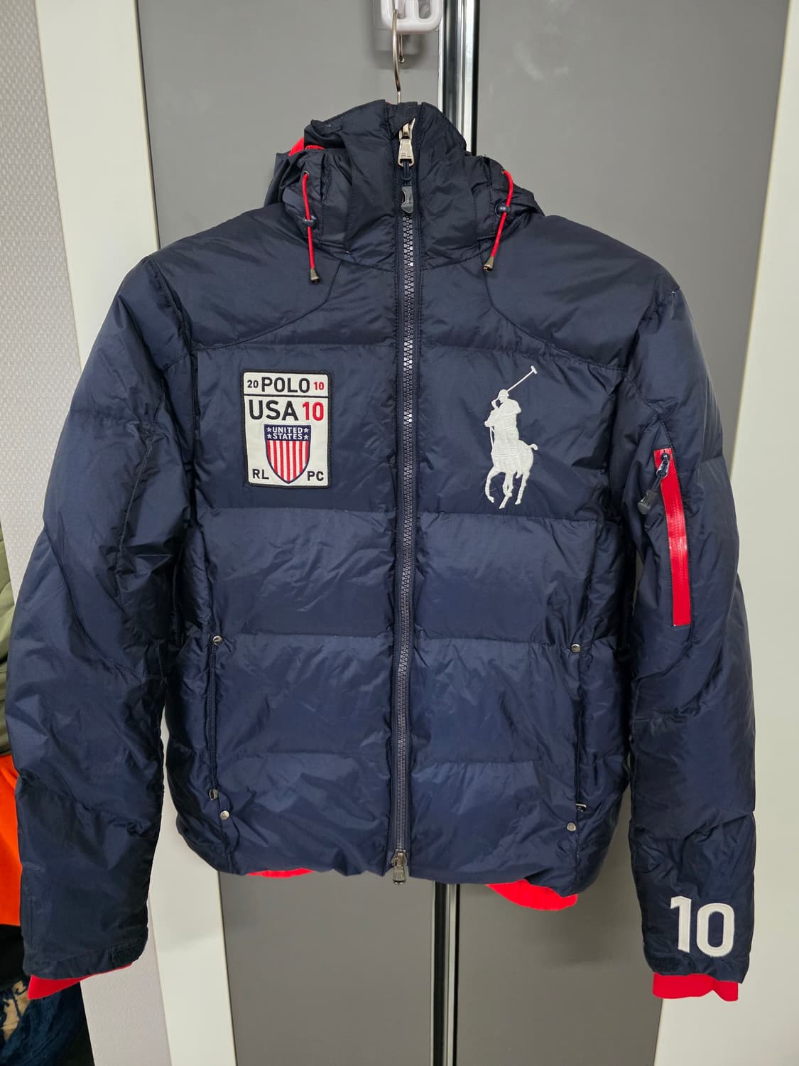 폴로 USA 다운패딩  네이비 95사이즈 상품이미지1