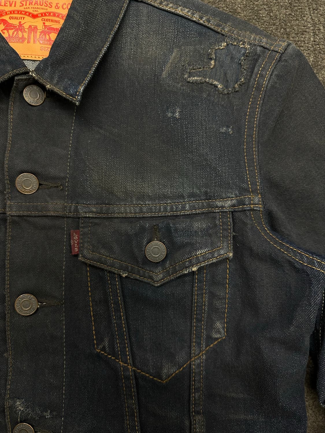 리바이스 데님 트러커 자켓 S 상품이미지2