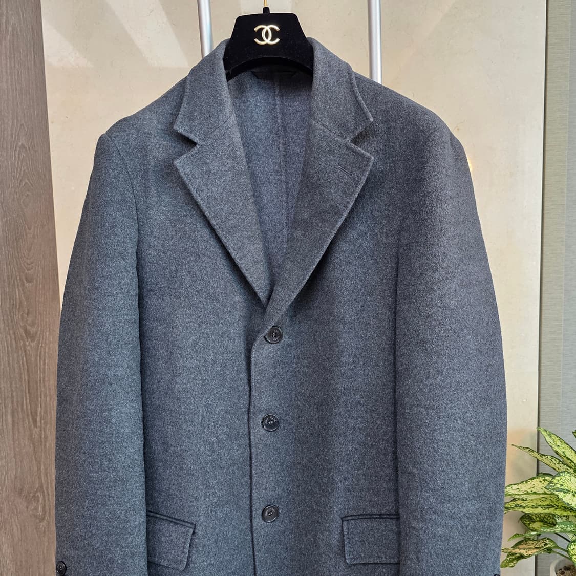 [정품] 로로피아나 캐시미어 100% 코트 (표기 S / M 추천) 상품이미지2