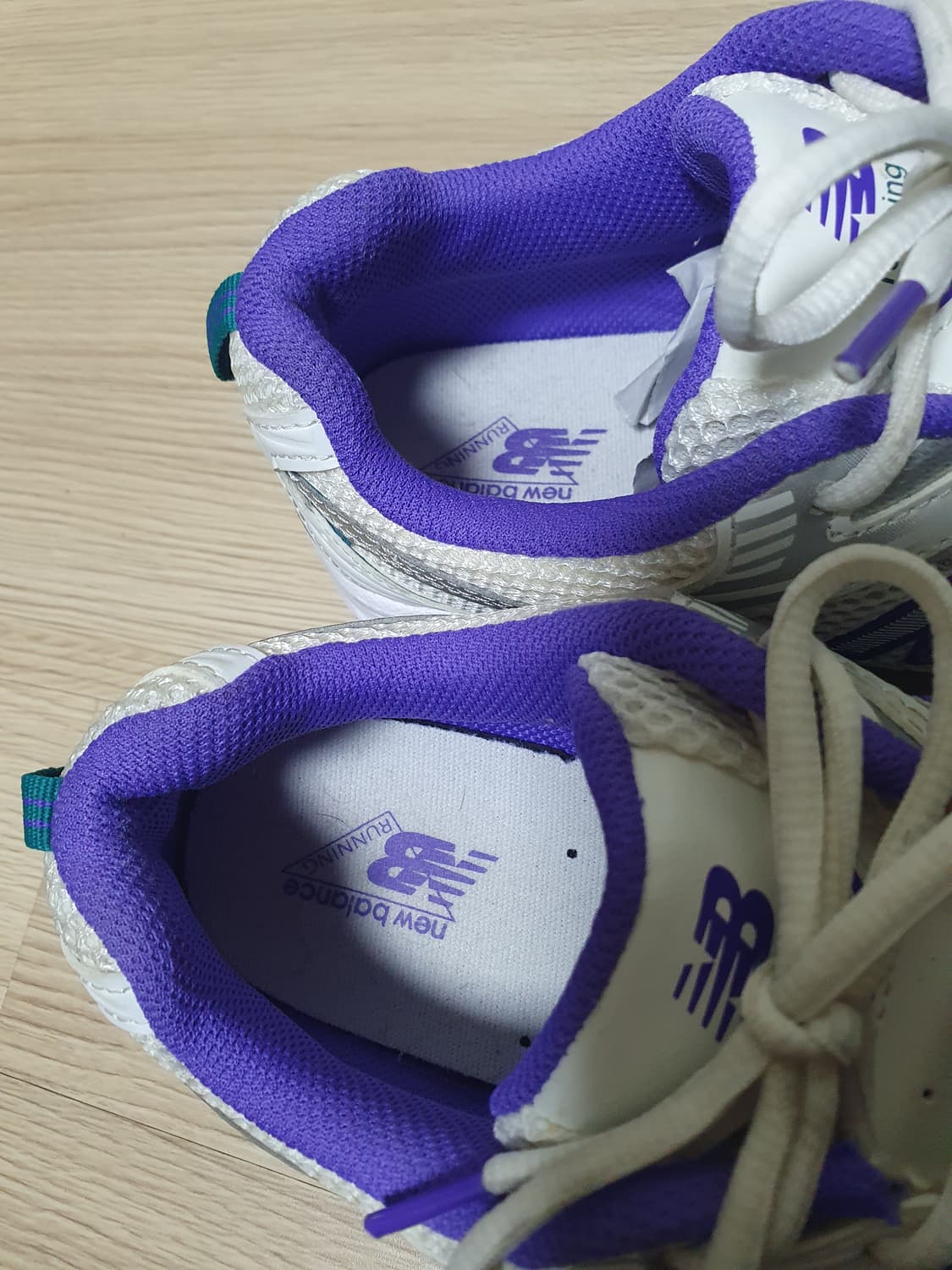 뉴발란스 530 화이트/퍼플 운동화 260 상품이미지9