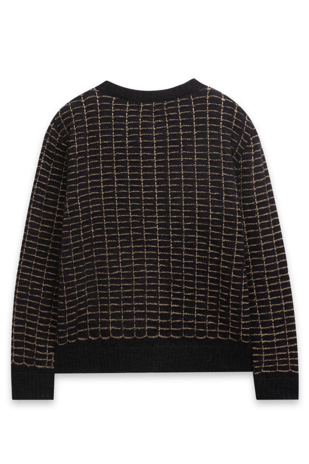 Ernest W Baker 블랙 금장 가디건 상품이미지2