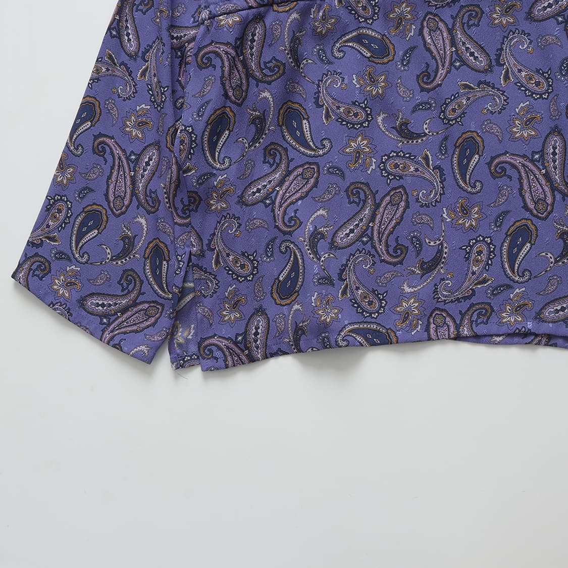 maturely Paisley Print Half Zip Shirt 상품이미지7