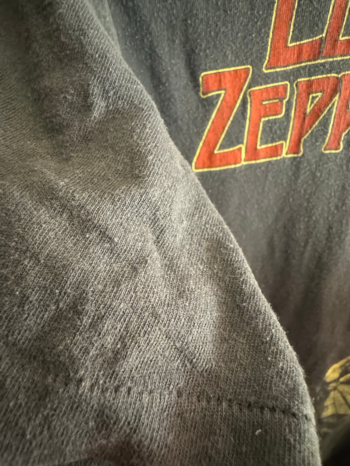 Led Zeppelin 1984 한정 오리지널티 (USA, XL) 상품이미지5