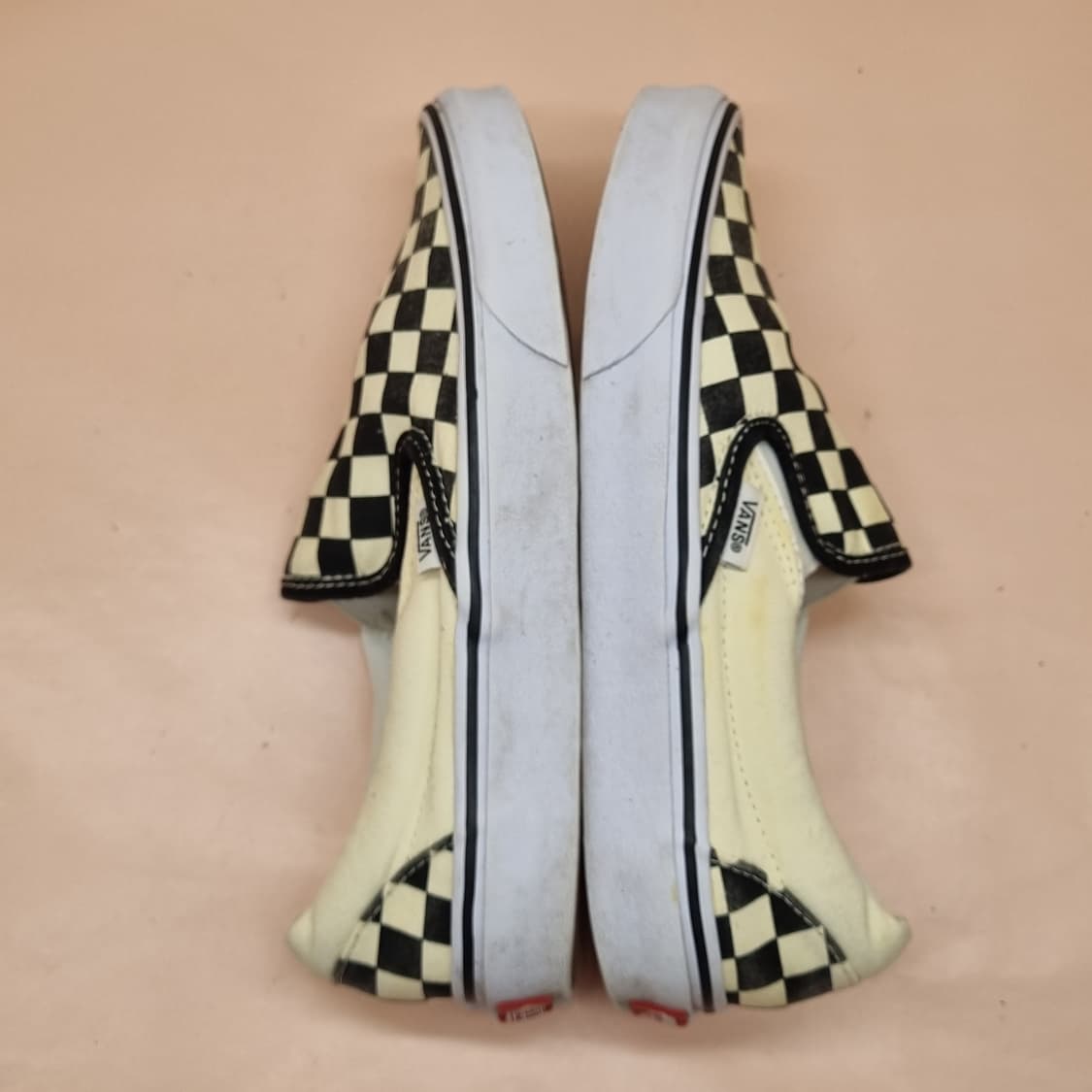 반스 체커보드 여성 슬립온 240 상품이미지5